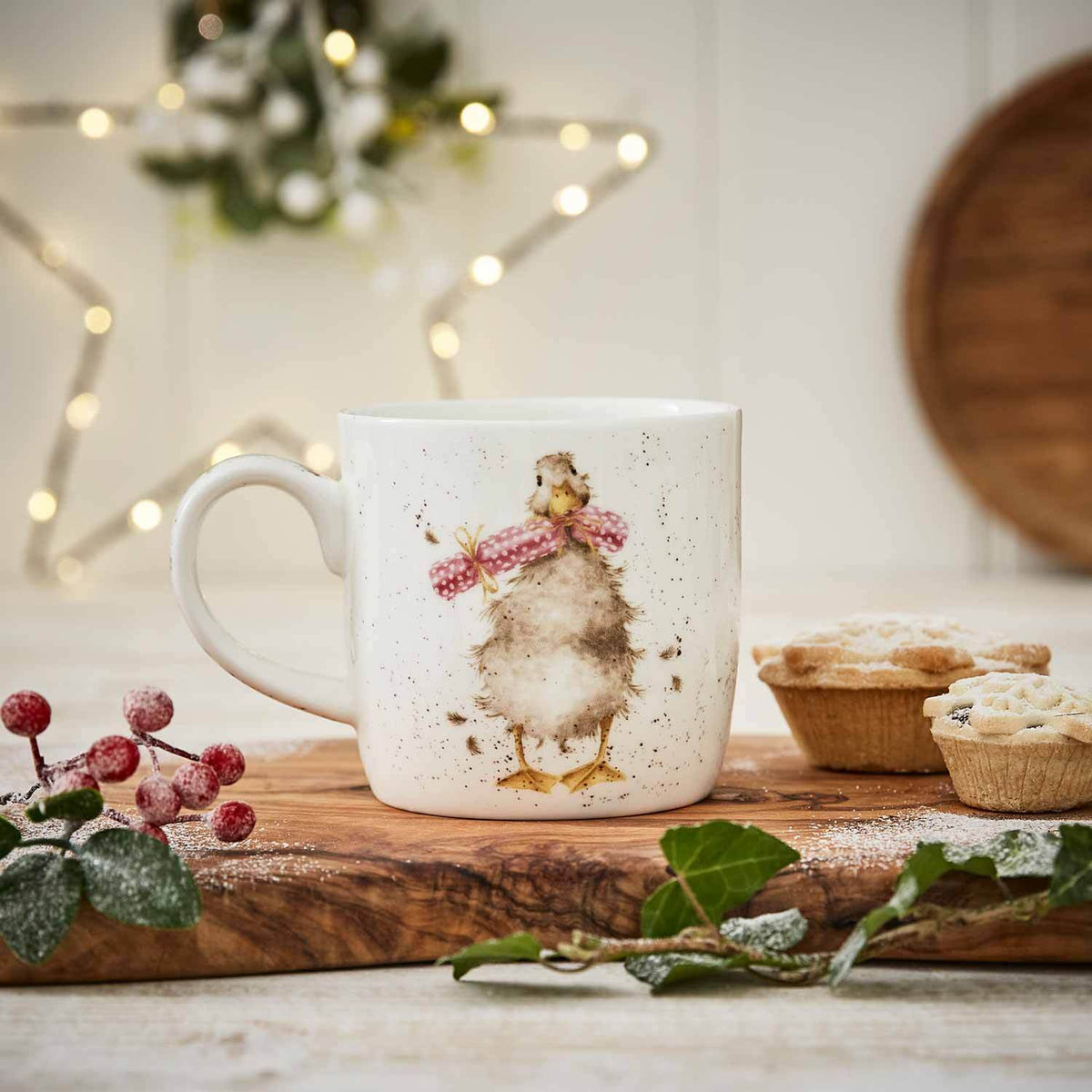 Wrendale Country Souris Mug En Porcelaine - Tasse Multicolore Élégante