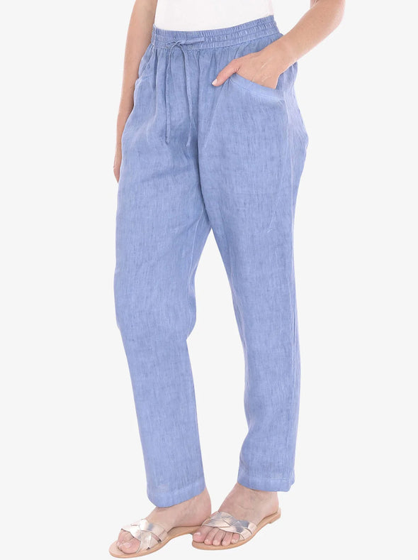 Coastal Pigment Linen Pant