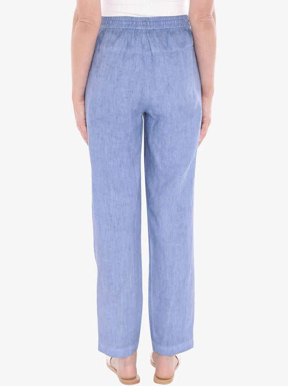 Coastal Pigment Linen Pant