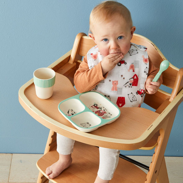 Bamboo 3 Piece Dinner Set