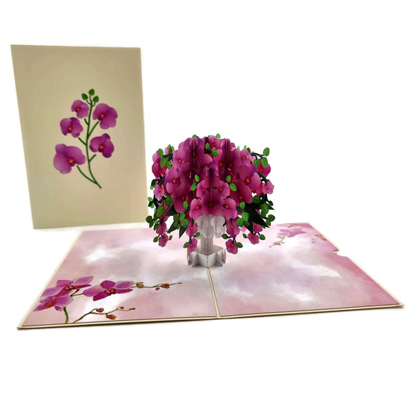 Colorpop Cards - Orchid Vase