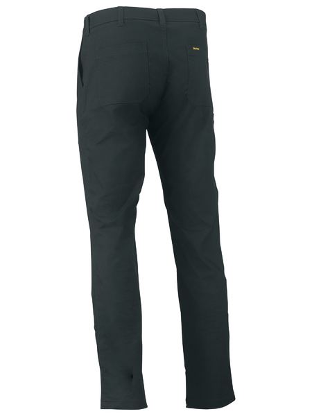 Bisley Stretch Cotton Drill Work Pant - Green