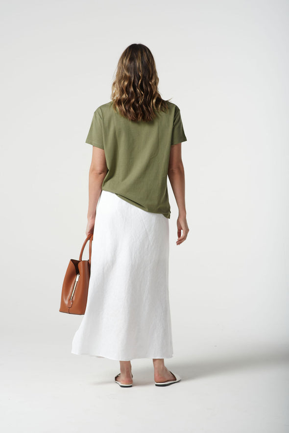 GC Cotton Logo Tee - Sage Green