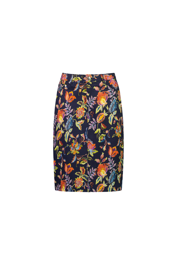 Vassalli Printed Lightweight Skirt