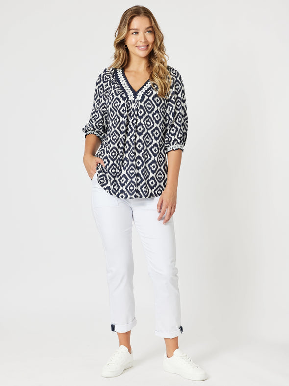 New Isabella Pant - White