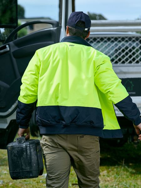 Bisley Hi Vis Bomber Jacket