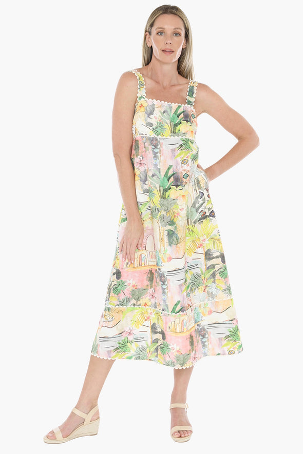 Tiger Island Ric Rac Dress