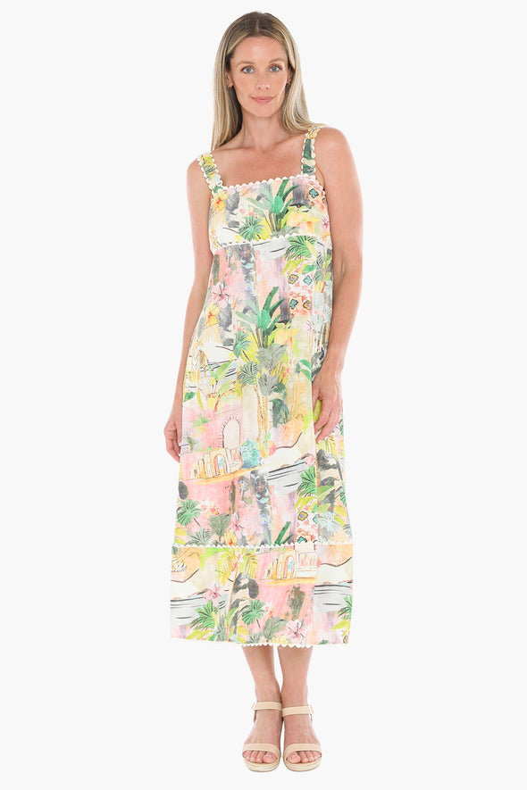 Tiger Island Ric Rac Dress