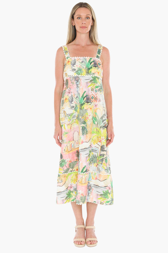 Tiger Island Ric Rac Dress