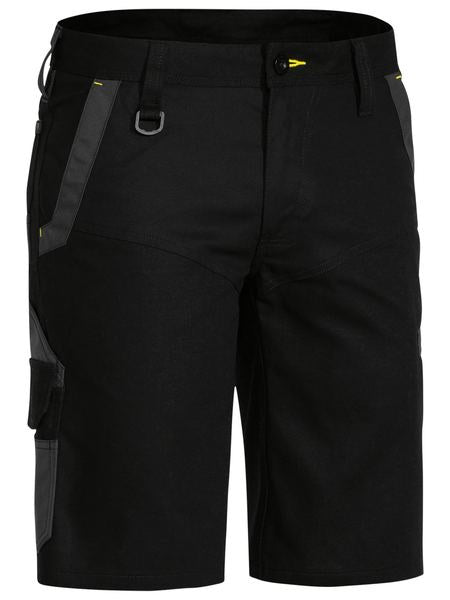 Bisley Flex Move Stretch Cargo Short - Black