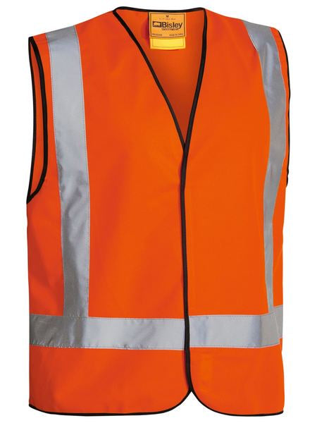 Bisley Taped X Back Hi Vis Vest - Orange