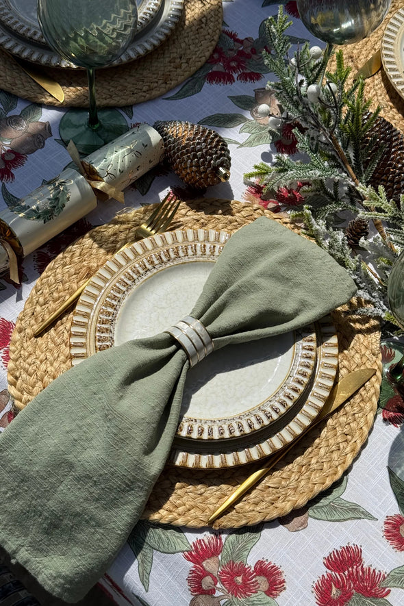 Joy Mother Of Pearl Napkin Rings