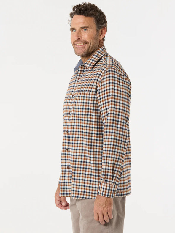 Hester Cotton Brush Shirt