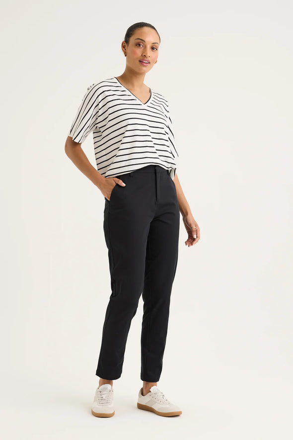 Yarra Trail Nova Classic Chino - Black