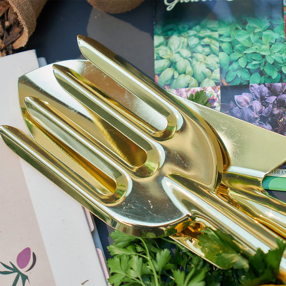 Garden Tool Set - Gold