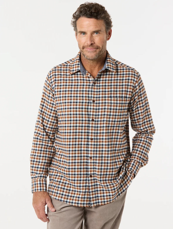 Hester Cotton Brush Shirt