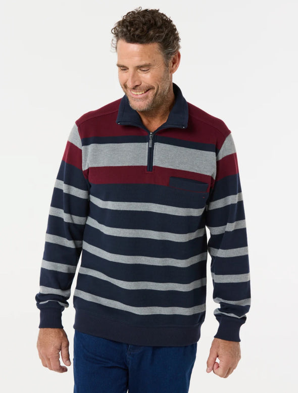 Luxton French Rib Half Zip