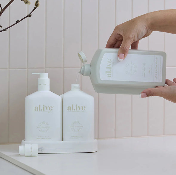 al.ive body Mango And Lychee Hand/Body Wash Refill