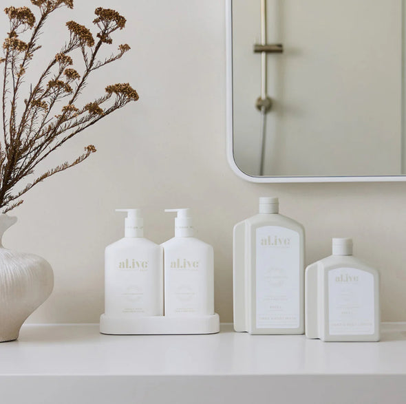al.ive body Mango And Lychee Hand/Body Wash Refill