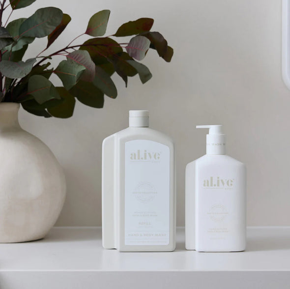 al.ive body Mango And Lychee Hand/Body Wash Refill
