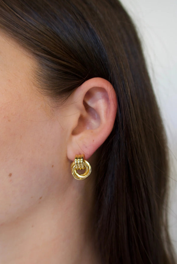 Poppy Earrings - Gold