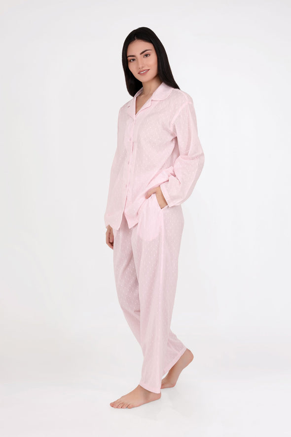 Arabella Pyjama Set | Long Sleeve - Hail Spot