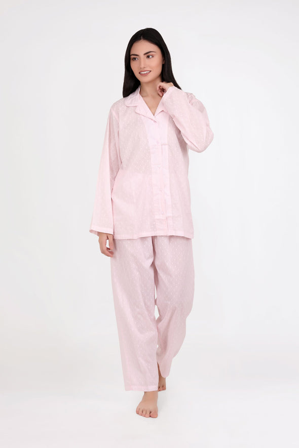 Arabella Pyjama Set | Long Sleeve - Hail Spot