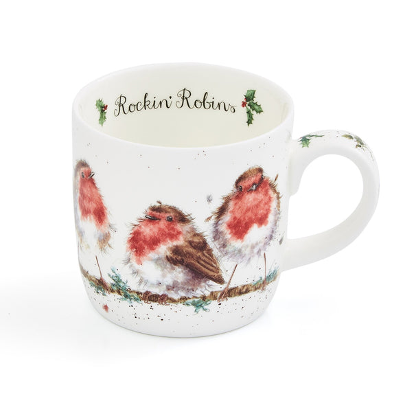 Wrendale Designs - Rockin Robins Mug