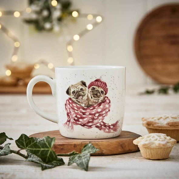 Wrendale Designs - Snug As A Pug Mug