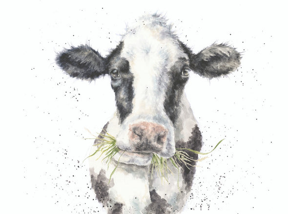 Wrendale Designs Friesian Milk Maid Card