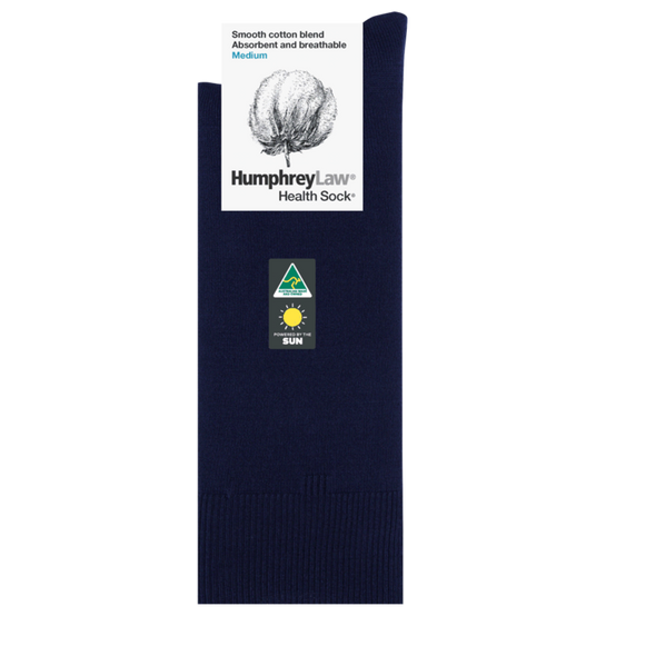 Smooth Cotton Blend  Absorbent Breathable Sock - 57C07