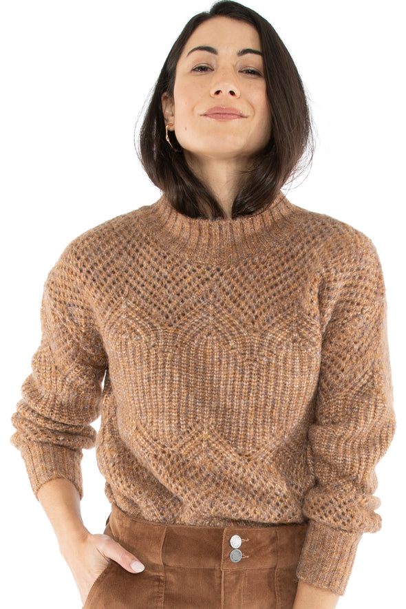 Pointelle Pullover