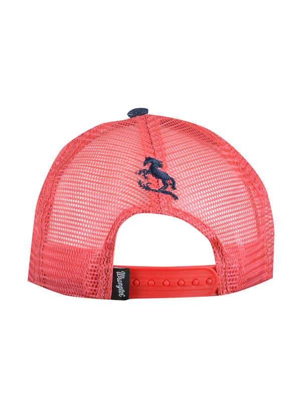 Wrangler Girls Heart Trucker Cap