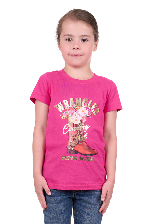 Wrangler Girls Penny SS Tee