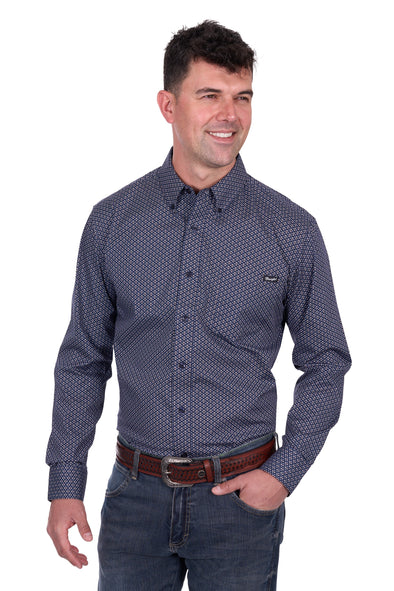 Wrangler Mens Carl Long Sleeve Shirt