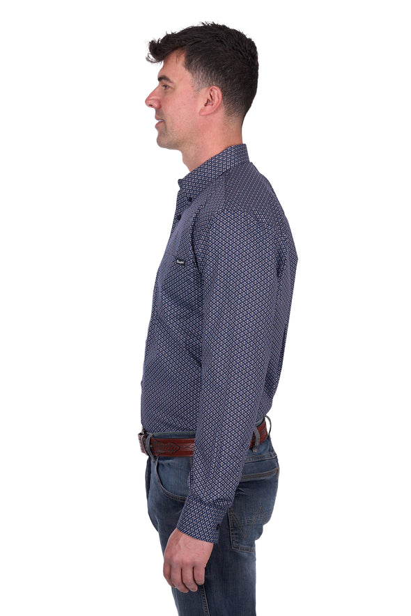 Wrangler Mens Carl Long Sleeve Shirt