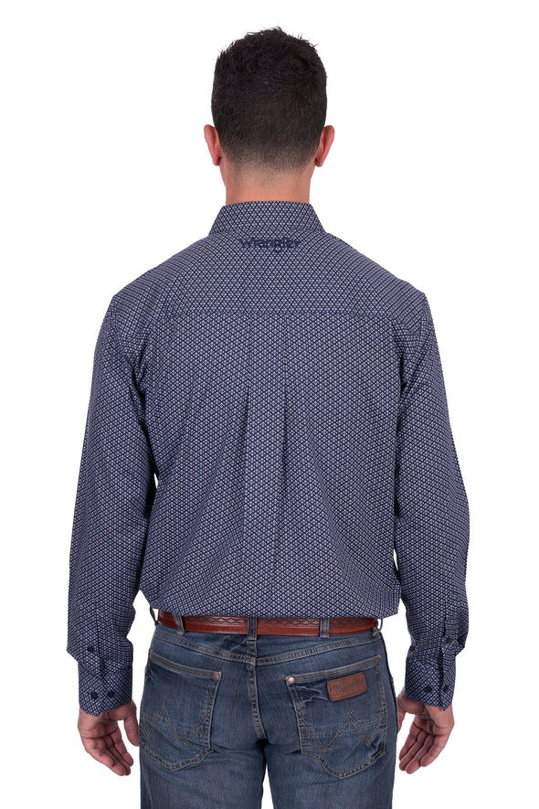 Wrangler Mens Carl Long Sleeve Shirt