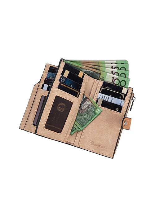 Wrangler W Stitch Wallet