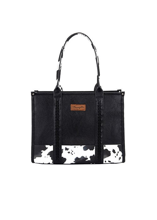 Wrangler Cow Print Tote Bag