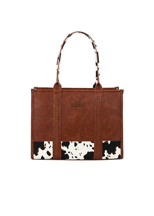 Wrangler Cow Print Tote Bag