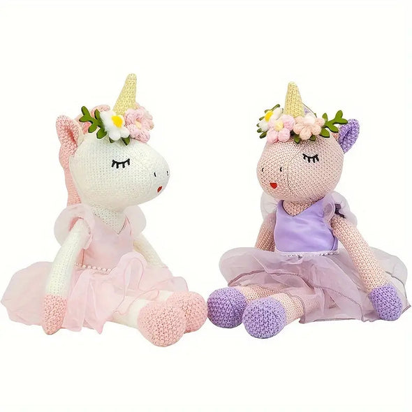 Knitted Unicorn - Pink