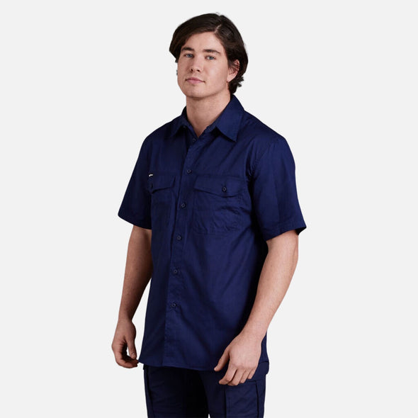 Workcool 2 Lightweight Ripstop SS Work Shirt - NAV