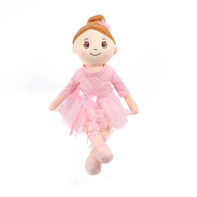 Ballerina Plush Doll - Pink