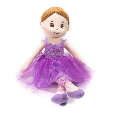 Ballerina Plush Doll - Lavender