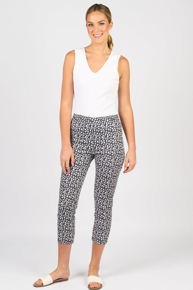 Vassalli Skinny Leg 7/8 Pant - Cove