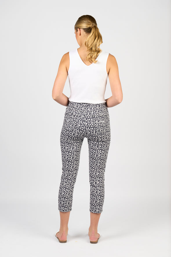 Vassalli Skinny Leg 7/8 Pant - Cove