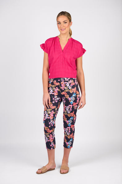 Vassalli Lightweight Skinny Leg 7/8 Pant - Willa