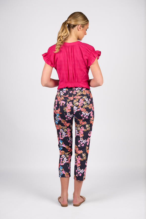Vassalli Lightweight Skinny Leg 7/8 Pant - Willa