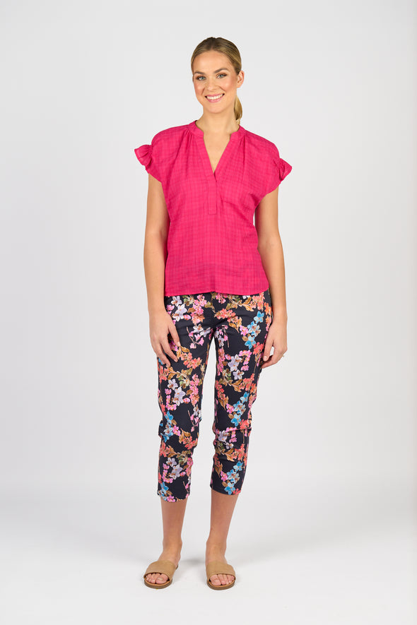Vassalli Lightweight Skinny Leg 7/8 Pant - Willa