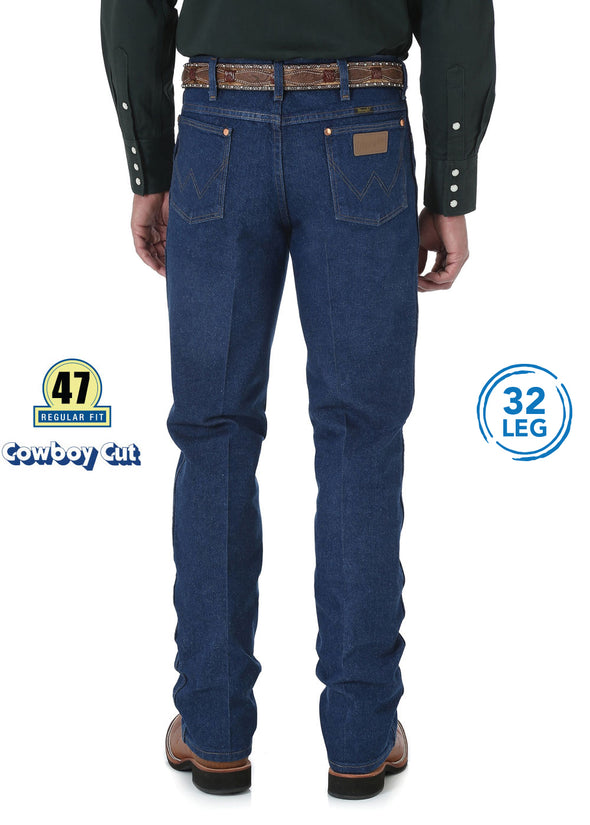 Wrangler Cowboy Cut Slim Fit Jeans - 32 Leg